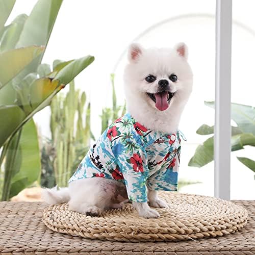 Xx roupas pequenas de cachorros para meninas animais de estimação camisetas t HAWAII Camisa de cachorro