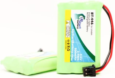2 Pacote - Substituição para UNIDEN TRU -5885 Bateria - Compatível com bateria de telefone sem fio uniden