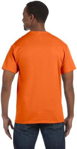 Hanes Tagless T-shirt, 5x-grande, laranja