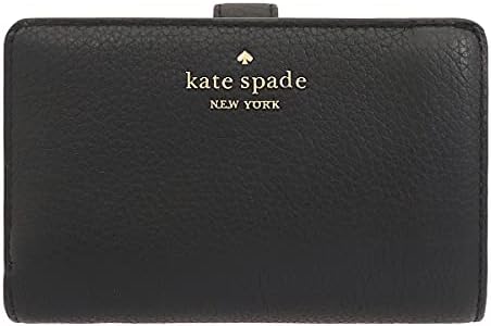 Kate Spade New York Leila Leila Compact Bifold Wallet Leather preto