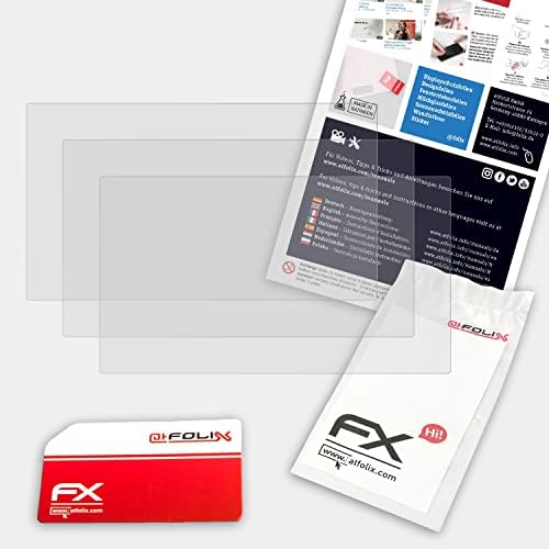 Protetor de tela AtFolix compatível com filme de proteção de tela Sony HDR-CX240, filme de protetor
