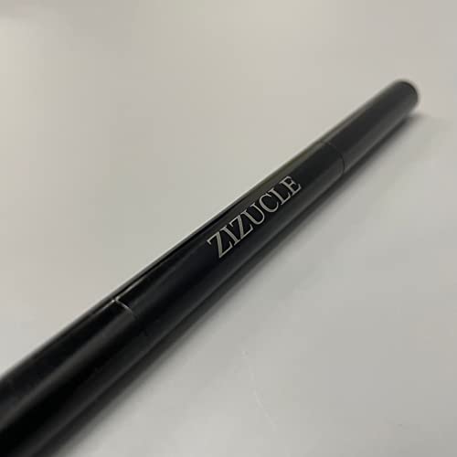 Lápis de sobrancelha de Zizucle, lápis definidores retráteis para sobrancelha, escova de sobrancelha dupla,