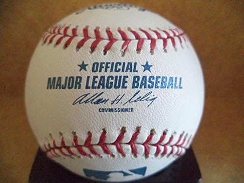 Brian Daubach Boston Red Sox/Mets/White Sox Auto M.L. Beisebol com coa
