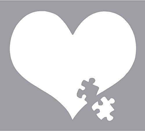 Autismo Consciência do coração Puzzle Witne