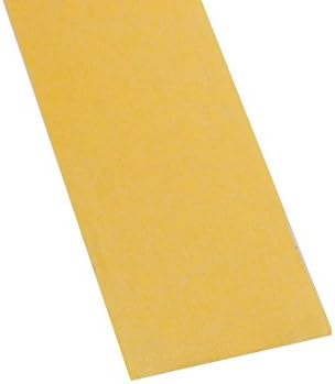 Aexit Crepe Paper Equipamento elétrico Fita de máscara de uso geral Amarelo de 18 mm de largura
