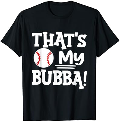 Essa é a minha melhor camiseta de beisebol bubba e engraçada