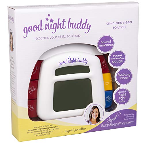 Good Night Buddy By Sleep Whisperer Ingrid Prueher- All-in-One Sleep Training Solution w/ Sound