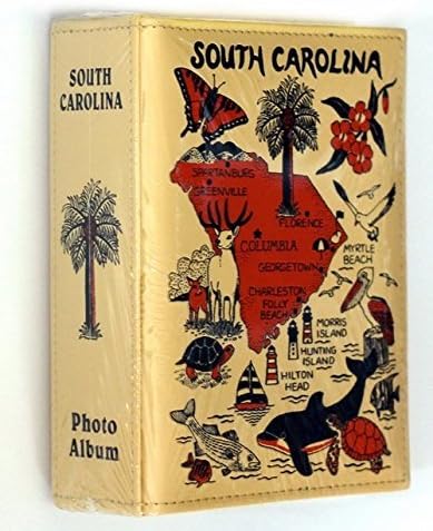 Álbum de fotos em relevo da Carolina do Sul 100 Fotos / 4x6