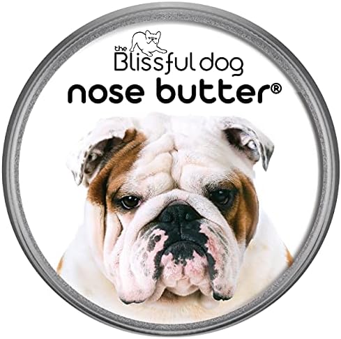 O Blissful Dog Bulldog Naric Mutter - Manteiga de cachorro, 8 onças