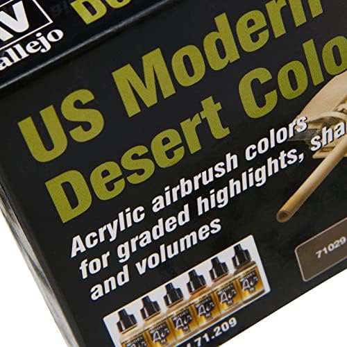 Vallejo Model Air Set - EUA Modern Desert Colors