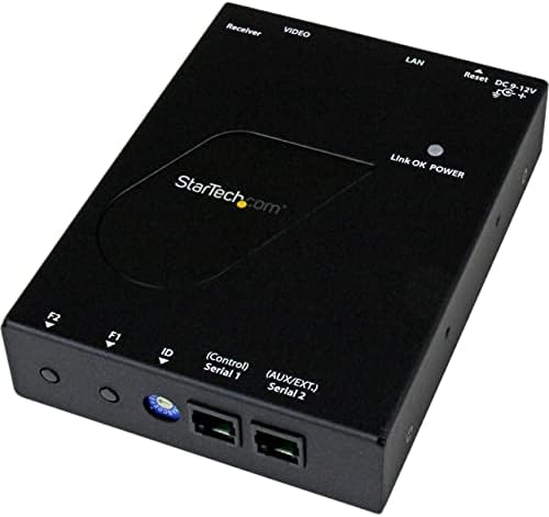 Startech.com Vídeo HDMI sobre IP Gigabit LAN Ethernet Receiver para ST12MHDLAN - 1080P - Extender HDMI sobre o Kit de Extensor Cat6, Black