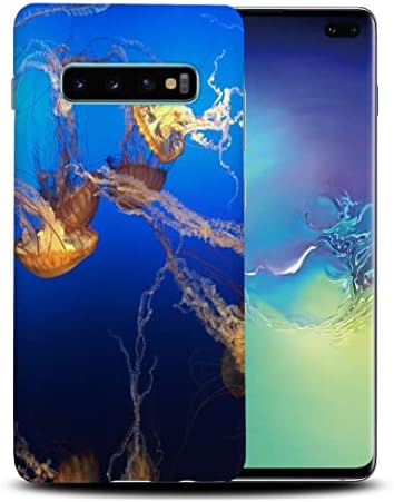 Jellyfish Marine Fish Aquatic 3 Caixa de telefone para Samsung Galaxy S10+ Plus