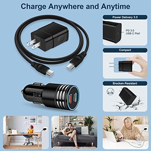 Android USB C Samsung Super Fast Charger para Samsung Galaxy S23 S23+ S23 Ultra S22+ S22 Ultra S21 Fe S20 Note20 S10 A14 A54 A53 A13 A23 A03S A32, 25W PD PD PD Fast ADAPTER