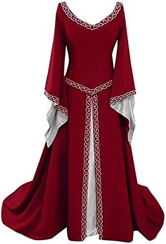 Vestidos longos para mulheres vestidos de fada de fadas de fadas do vestido vitoriano vestido de baile vitoriano