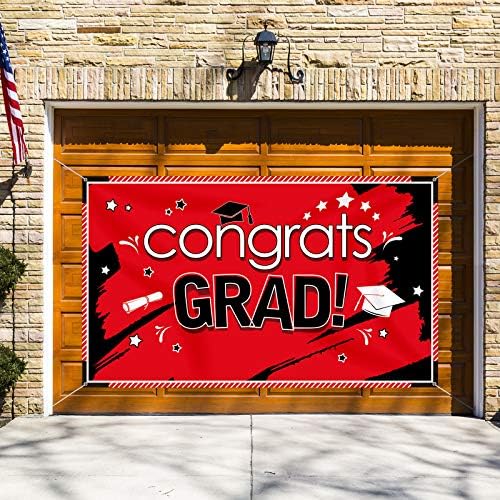 Banner de formatura 2023 Parabéns Banner de graduação para suprimentos de festa de formatura 2023,