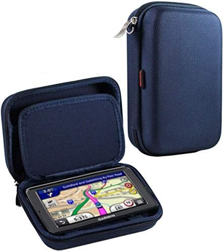 Navitech Blue Hard GPS Carry Case Compatível com Garmin Zūmo XT SAT NAV