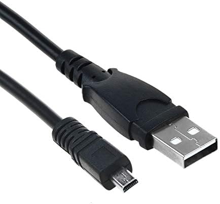 Kybate USB PC Data Sync Cable Word Lead para Nikon Coolpix L22 L12 L4 S1200 PJ Câmera