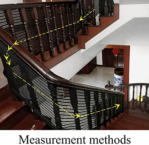 BWBZ Crianças escadas Safety Support Suporte Customização Sem danos às escadas fáceis de limpar para escadas Railings Cribs corredores cercas de varandas etc.