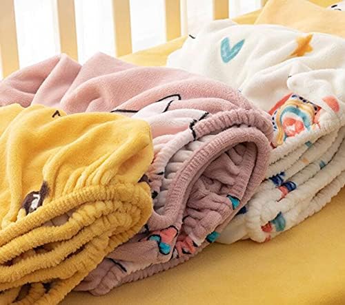 Ceninho de bebê Berço de veludo berço bebê inverno espessando o lençol infantil do colchão de proteção contra