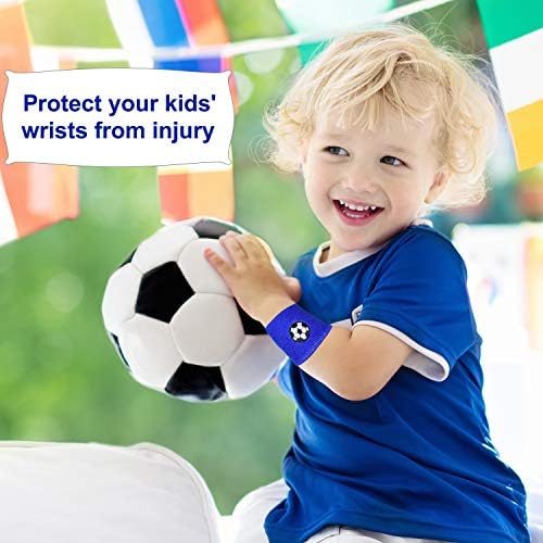 Gejo de 16 peças esportes de pulseiras de pulseiras bandas de suor infantil para crianças esportes de basquete de futebol de futebol de futebol infantil