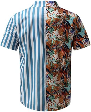 Camisetas de verão para homens Men Fashion Spring Summer Summer Top Top Top Casual Praia impressa Tops de