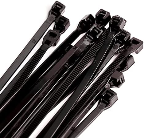 100pcs resistentes a cabos pretos resistentes a UV Cabras de cabo pesado 4 polegadas de 4 polegadas CABOS CABOS