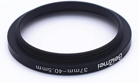 Lente de 37 mm para filtros de 40,5 mm anel, filtros de câmera Ring compatível com todas as marcas lentes Ø40.5mm