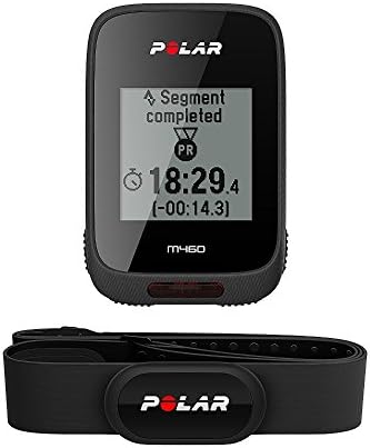 M460 GPS Integrated Altitude Rastiture com um monitor de freqüência cardíaca, preto, tamanho