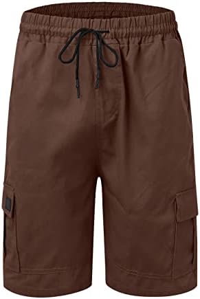 Shorts masculinos de rtrde de verão casual ao ar livre bolsos de retalhos macacões esportes shorts calças homens