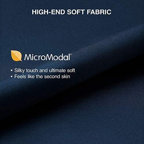 Separatec Men's 3 Pack Micro Modal Separe bolsas de conforto FIT Boxer Briefs