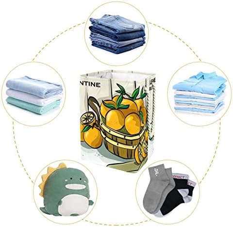 Indomer Clementine on Basket grande cesto de roupa de roupa prejudicial à prova d'água Roupas de roupas
