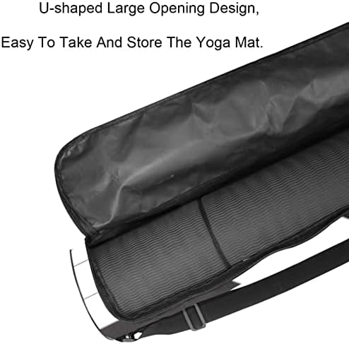 Motif JPG Yoga Mat Carrier Bag com alça de ombro de ioga bolsa de ginástica bolsa de praia