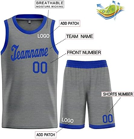 Menina de basquete juvenil de homens personalizados Surfos uniformes 90s Hip Hop costurados ou nomes impresso