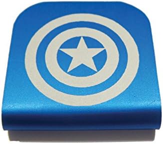 Moral tags Capitão America Hat Clip para tampas de patches táticas
