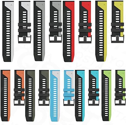 Svapo 22 26mm Silicone Band Band Strap para Garmin Fenix ​​epix 7x 7 5x 5 6x 6Pro 945 Smart Watch Bracelet