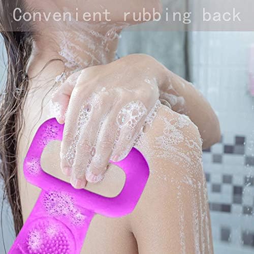 2PCs x Praveamento de Body Body Bath Bely Belvent de silicone para chuveiro de silicone Fácil de limpo