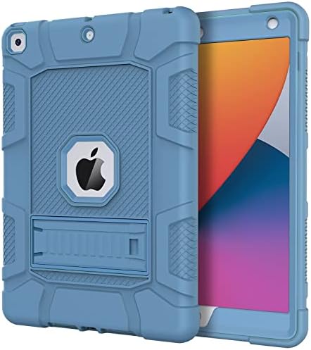 Azzsy Case for iPad 9th Generation/iPad 8th Generation/iPad 7th Generation, caixa de proteção robusta à