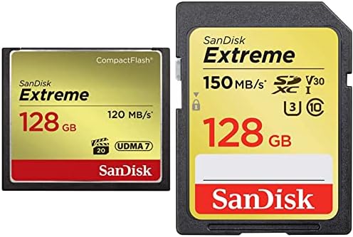 Sandisk 32 GB Extreme Compactflash Memory Card Udma 7 Speed ​​até 120MB/S-SDCFXSB-032G-G46