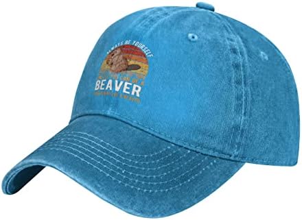 Funny Beavers Hat sempre seja você mesmo, a menos que você possa ser um chapéu de castores para homens,