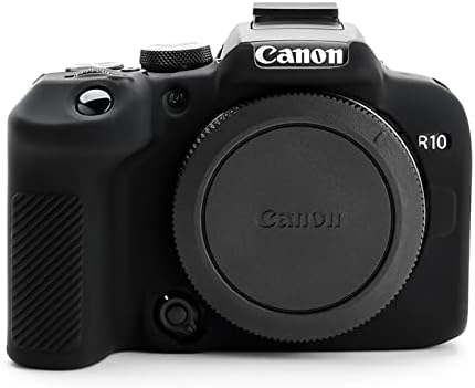 Caixa da câmera Rieibi EOS R10 - Caso de silicone para câmera digital de Canon EOS R10 - Campa de proteção de