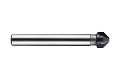 Dormer G56020.5 Contra -vING, haste reta, aço de alta velocidade, comprimento total 63 mm, comprimento da flauta 13 mm, diâmetro do haste 10 mm, diâmetro da cabeça 3,5 mm - 20,5 mm