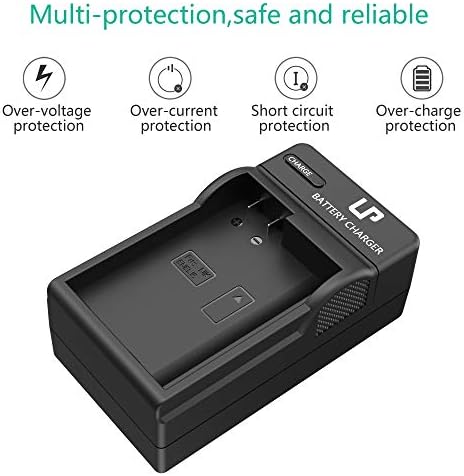 EN-EL15 EN EL15A Pacote de carregador de bateria, carregador de LP compatível com Nikon D7500, D7200,