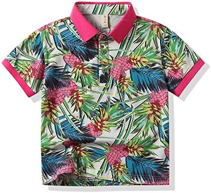 Camisa havaiana de praia para estampas de coco de coco