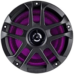 Memphis Audio MXA60L Powersport 6.5 com LED, Black & White