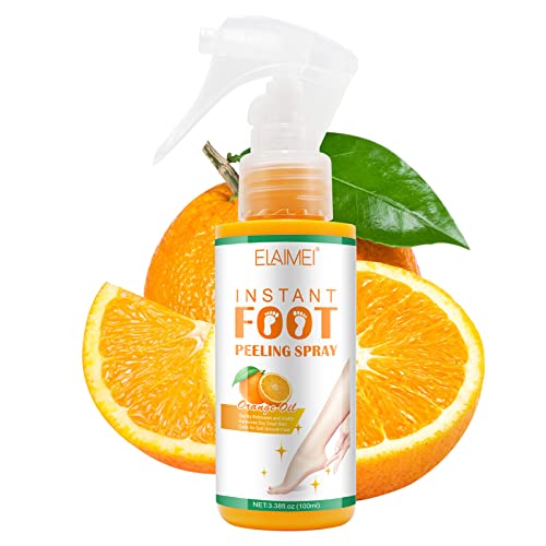 Spray de casca para os pés para pés rachados seco, remova rapidamente a pele morta e calos, mantenha a pele macia