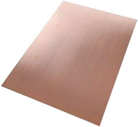 Placa de latão de bronze Umky placa de folha de metal 4 mmx 300 x 300 mm de placa de metal de cobre cortada