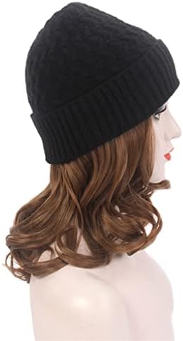Ganfanren Moda Europeia e Americana Hapé Hair Capéu Black Chapéu de Tab malha