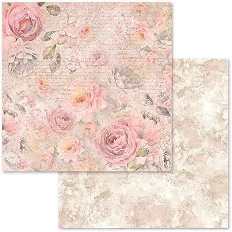 Stamperia Intl Double-side-lateral Pad-shabby Rose, 30,5 x 30,5, multicolorida