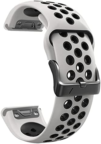 Kdegk The New 26 22 22mm Watch Band Strap para Garmin Fenix ​​6x 6 6s Pro 5s mais 935 3 hr relógio de liberação rápida Silicone EasyFit Strap Strap
