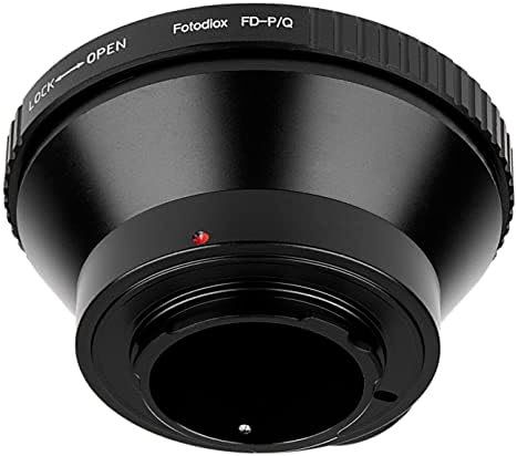 Adaptador de montagem da lente Fotodiox - Compatível com lentes SLR de 35 mm da Canon FD & FL